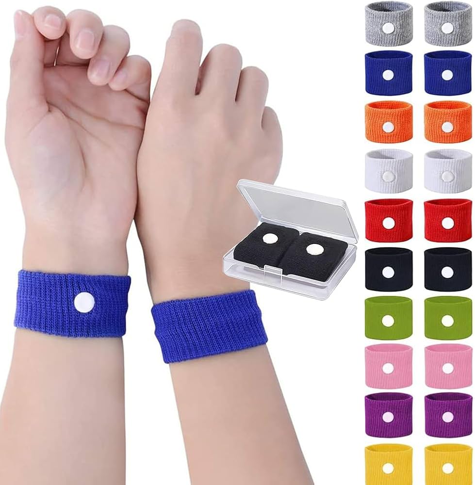 Pulsera de acupresión para náuseas